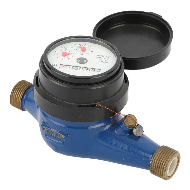 Rotary Vane Wheel Dry Dial Cold Water Meter LXSG-15E6-20E6