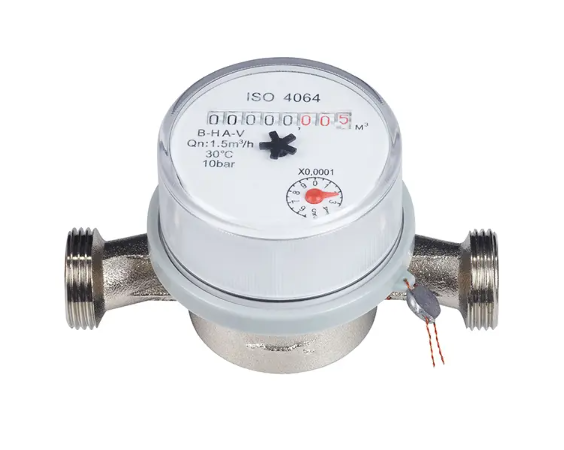 Internal-adjustable Non-magnetic Single-jet Water Meter for Dwelling
