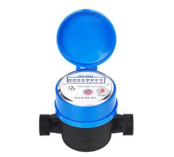 Plastic Anti-magnetic Single-jet Water Meter for Residential