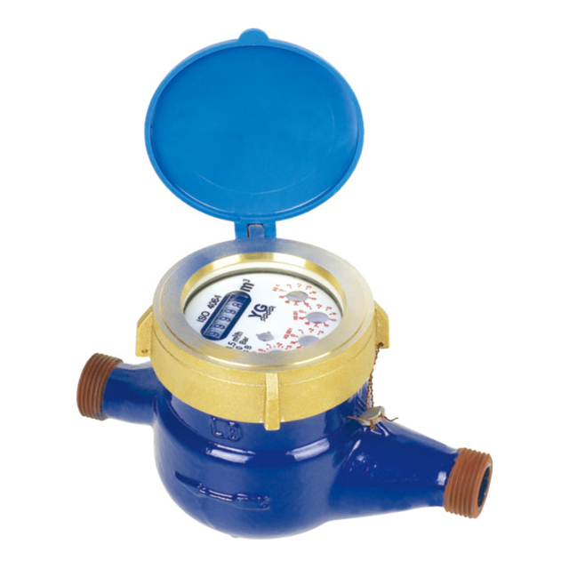 Rotary Vane Wheel Liquid-Sealed Water Meter LXSY-15E~50E
