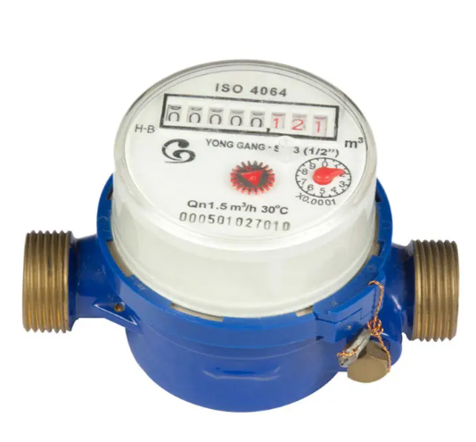 Powder-coated External-adjustable Single-jet Water Meter for Household