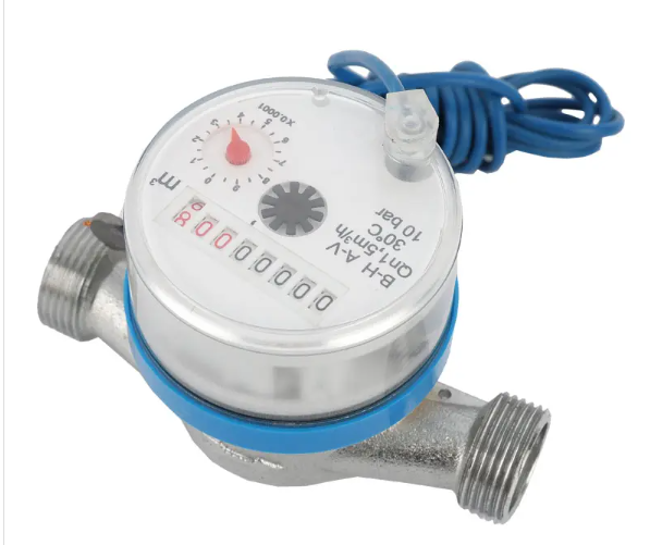 Anti-Magnetic Pulse-Output Cold Water Meter Residential Compact